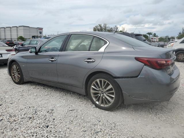 INFINITI Q50 LUXE 2019 gray  gas JN1EV7ARXKM552889 photo #3