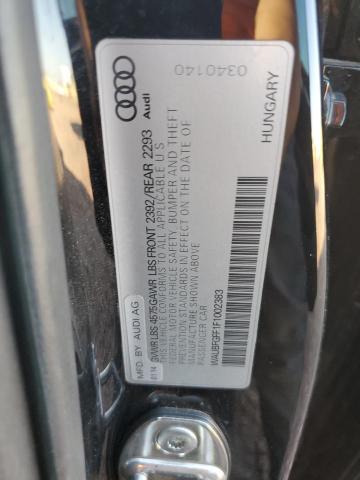 2015 AUDI A3 PREMIUM WAUBFGFF1F1002383