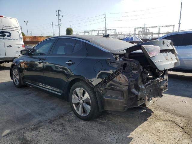 KIA OPTIMA HYB 2014 black  hybrid engine KNAGN4AD8E5072757 photo #3