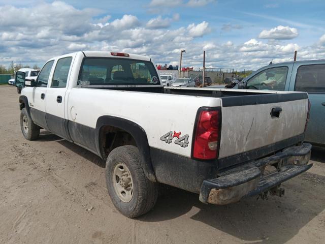 CHEVROLET SILVERADO 2006 white crew pic diesel 1GCHK23D26F202593 photo #3