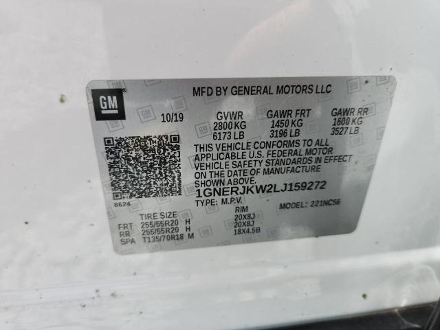 2020 CHEVROLET TRAVERSE R 1GNERJKW2LJ159272