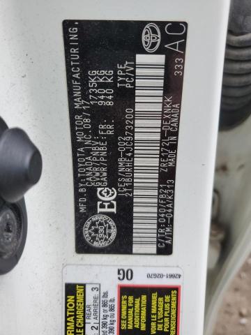 2018 TOYOTA COROLLA L - 2T1BURHE4JC973200