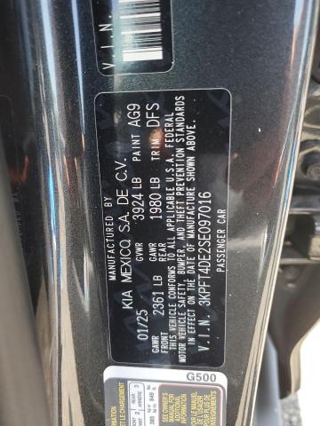 2025 KIA K4 LX 3KPFT4DE2SE097016