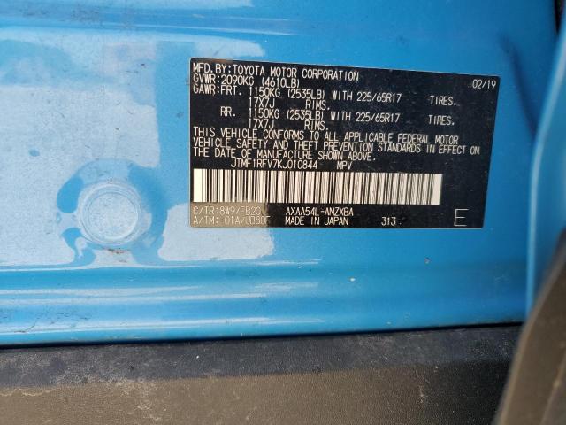 jtmf1rfv7kj010844 - 2019 Toyota Rav4 Le - #60878805