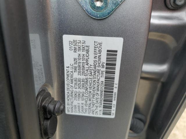 2022 HONDA CR-V TOURI - 7FARW2H96NE012364