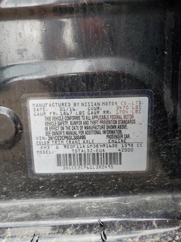 2016 NISSAN VERSA NOTE - 3N1CE2CP6GL380495
