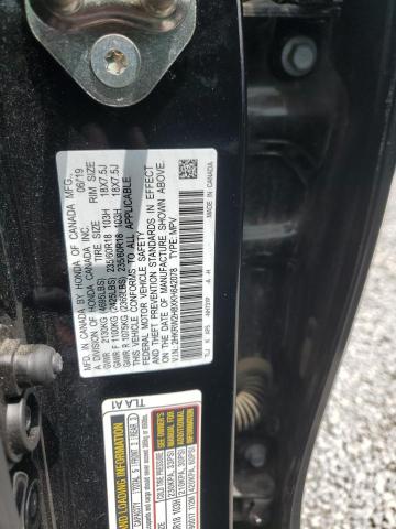 2019 HONDA CR-V EXL 2HKRW2H8XKH642078