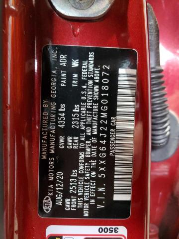 2021 KIA K5 GT LINE - 5XXG64J22MG018072
