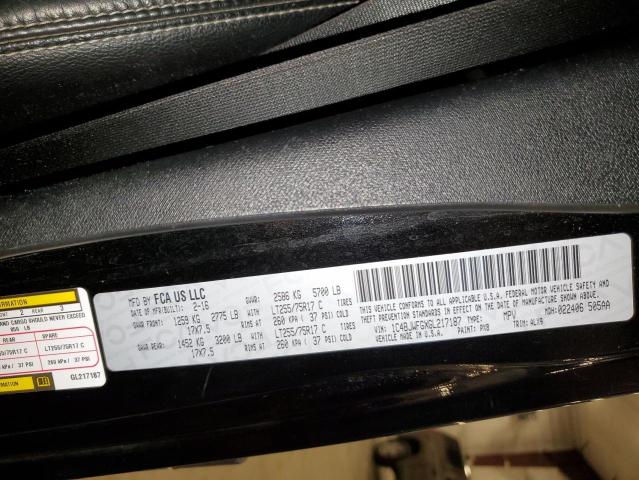 2016 JEEP WRANGLER U 1C4BJWFGXGL217187