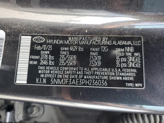 2023 HYUNDAI TUCSON SEL - 5NMJF3AE3PH236036