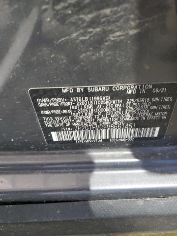 2021 SUBARU CROSSTREK - JF2GTHMC2M8661451