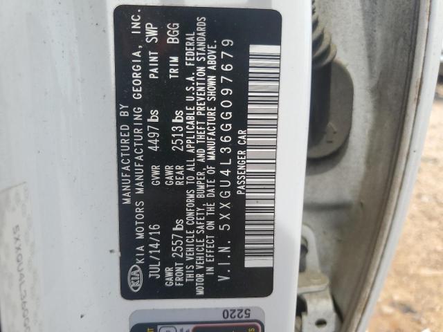 2016 KIA OPTIMA EX 5XXGU4L36GG097679