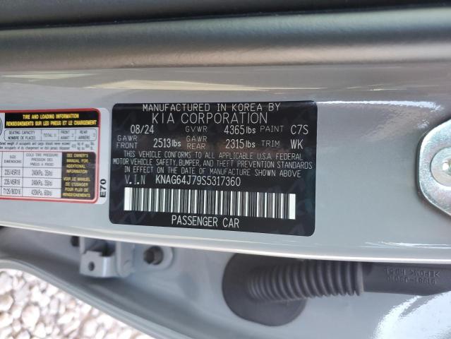 2025 KIA K5 GT LINE KNAG64J79S5317360