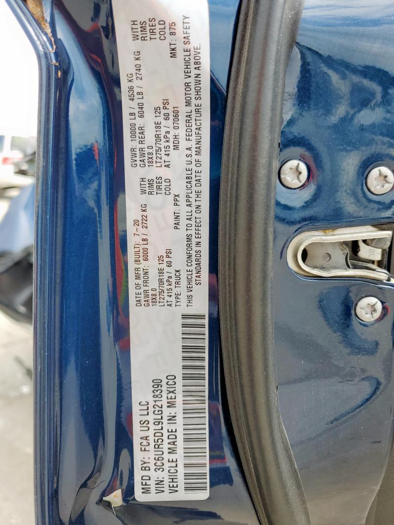 2020 RAM 2500 BIG H - 3C6UR5DL9LG218390