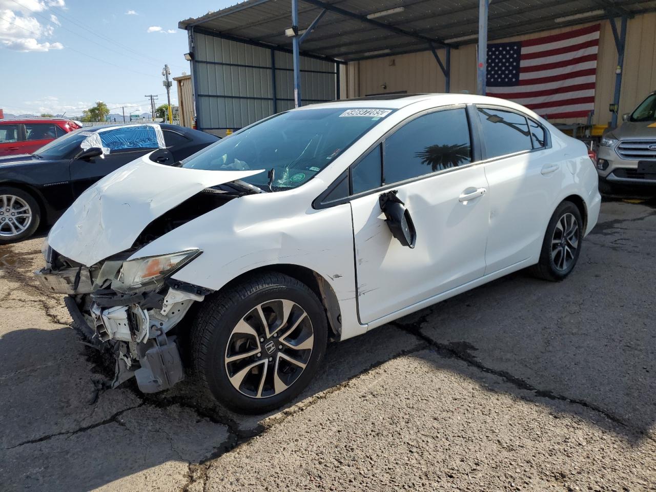 Lot #3310336954 2015 HONDA CIVIC EX