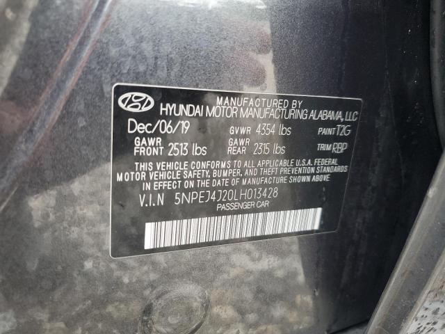 2020 HYUNDAI SONATA SEL - 5NPEJ4J20LH013428
