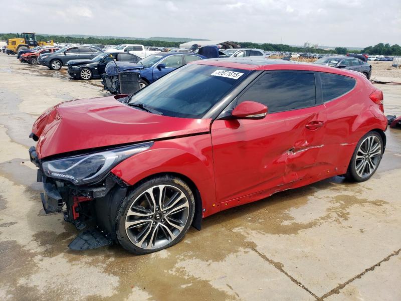 Vin: kmhtc6ae1gu273481, lot: 59571615, hyundai veloster turbo 2016 img_1