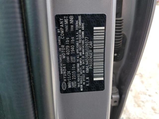 kmhln4dj6ru109377 - 2024 Hyundai elantra limited - #61010275