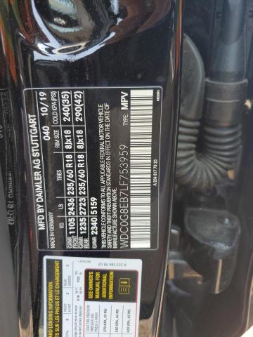 2020 MERCEDES-BENZ GLC 300 4M WDC0G8EB7LF753959