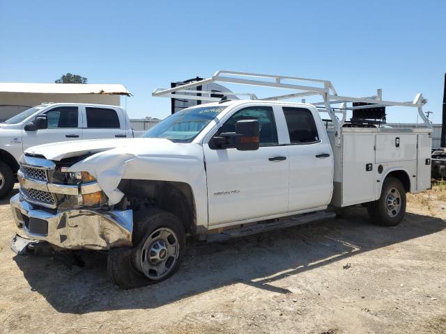 CHEVROLET SILVERADO 2019 white  flexible fuel 2GB2KREG2K1220393 photo #1