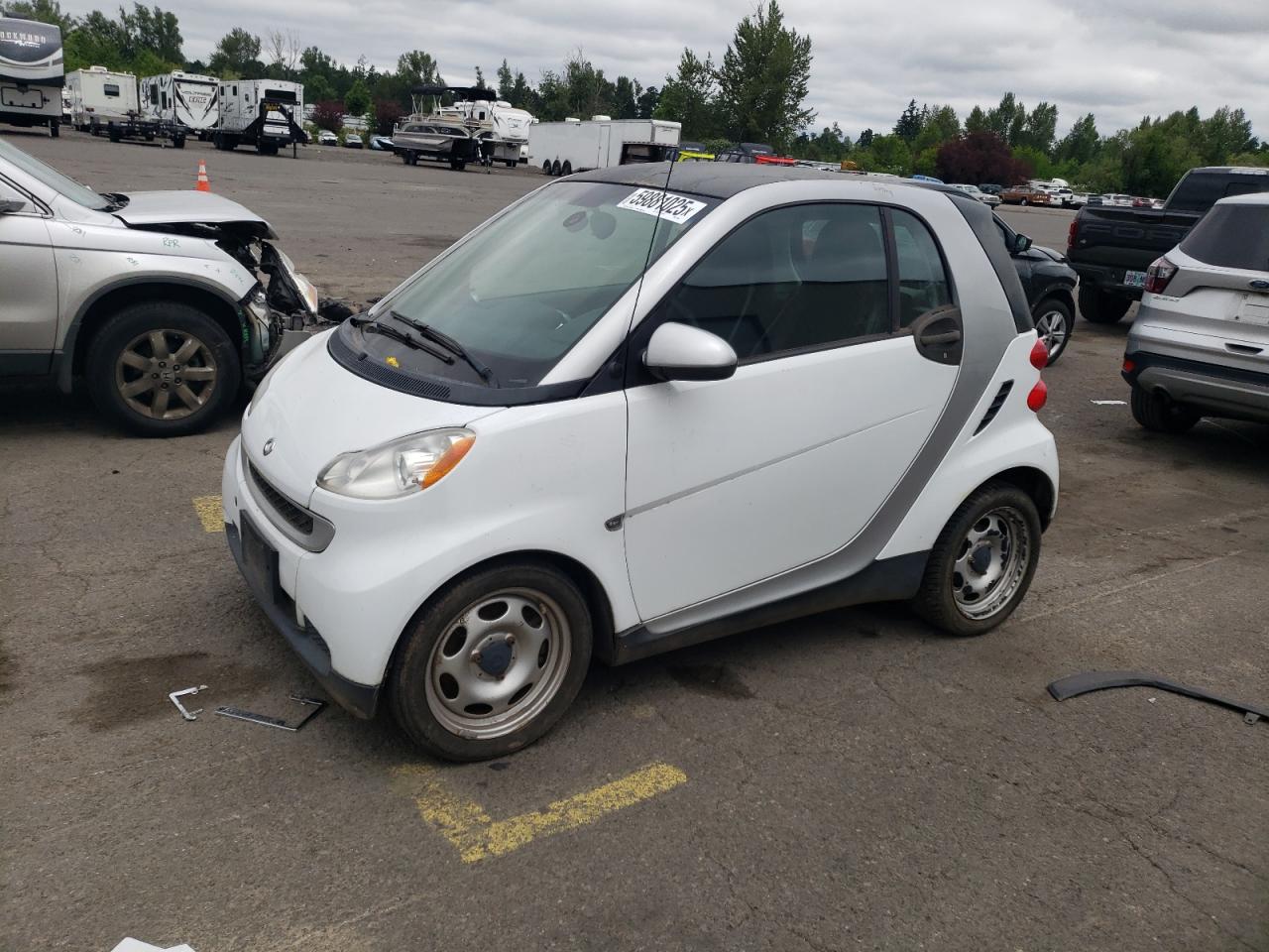  Salvage Smart fortwo