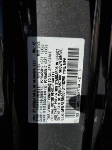 2015 HONDA ODYSSEY EX - 5FNRL5H60FB118290