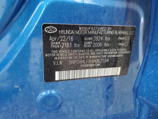 2017 HYUNDAI ELANTRA SE - 5NPD84LFXHH062554