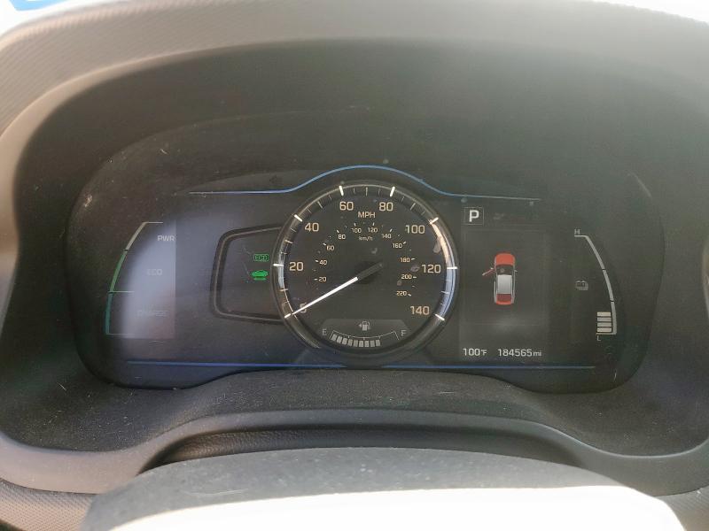 2017 HYUNDAI IONIQ BLUE KMHC65LC4HU029080