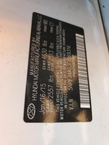 5NPE34AB3FH169316 2015 HYUNDAI SONATA