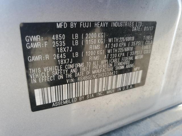 2017 SUBARU OUTBACK 3. - 4S4BSENC3H3334421