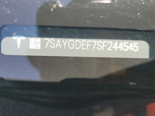 2025 TESLA MODEL Y - 7SAYGDEF7SF244545