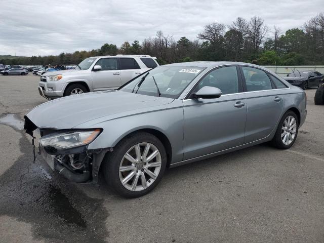 AUDI A6 PREMIUM 2014 silver  gas WAUGFAFC2EN095933 photo #1