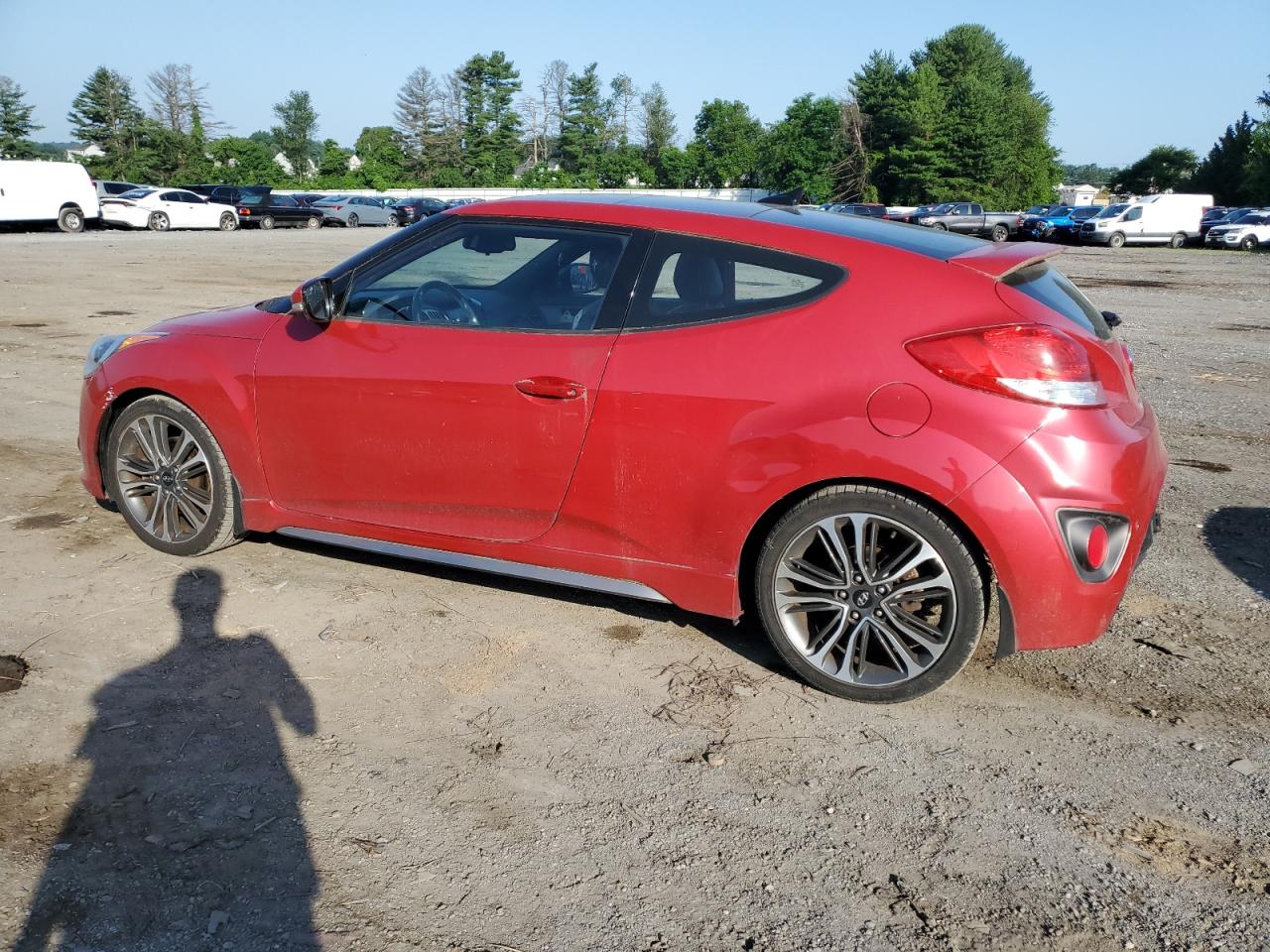 Lot #3317764088 2015 HYUNDAI VELOSTER