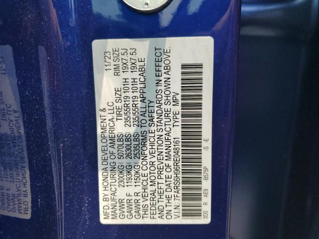 2024 HONDA CR-V SPORT 7FARS6H96RE048161