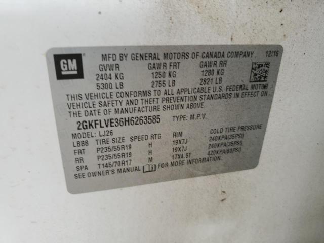 2017 GMC TERRAIN DE 2GKFLVE36H6263585