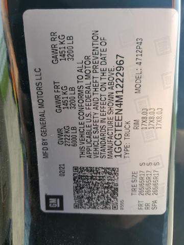 2021 CHEVROLET COLORADO Z - 1GCGTEEN4M1222967