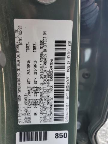 2022 TOYOTA TACOMA DOU - 3TMCZ5AN9NM487732