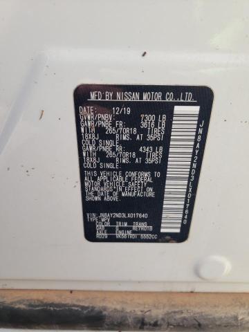 2020 NISSAN ARMADA SV JN8AY2ND3LX017640