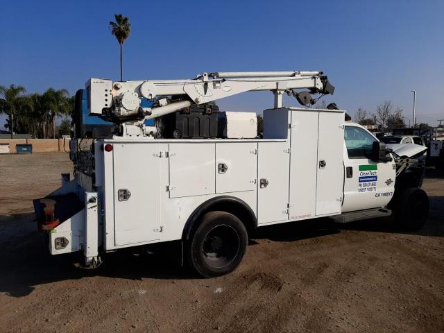 FORD F550 SUPER 2014 white chassis diesel 1FDUF5GTXEEA17407 photo #4