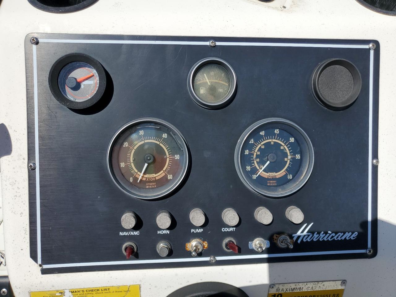 Lot #3248656331 1984 UNK HURRICANE  DECK BOAT