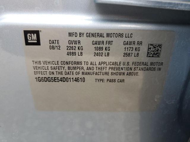 1g6dg5e54d0114610 - 2013 Cadillac cts luxury collection - #62724135