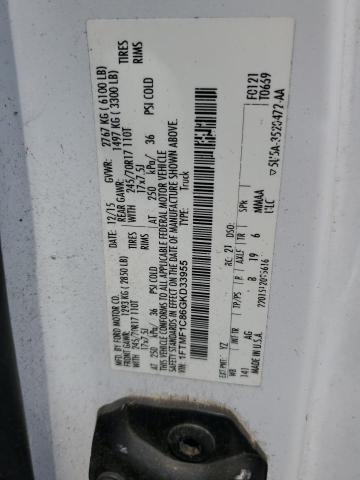 2016 FORD F150 - 1FTMF1C86GKD33955