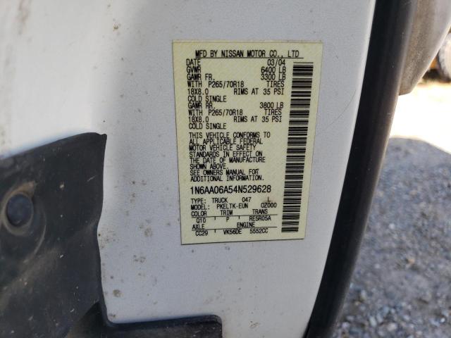 2004 NISSAN TITAN XE #3176270534