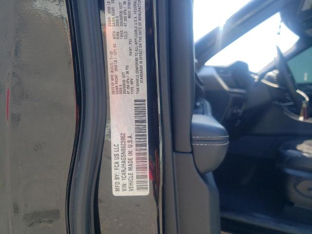2022 JEEP GRAND CHER - 1C4RJHAG5N8623962