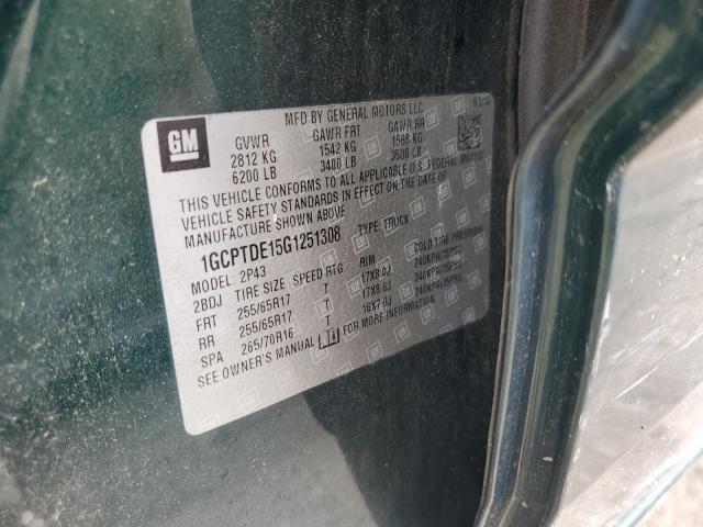 2016 CHEVROLET COLORADO Z 1GCPTDE15G1251308