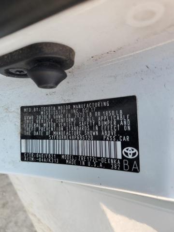 2017 TOYOTA COROLLA L - 5YFBURHE4HP695120