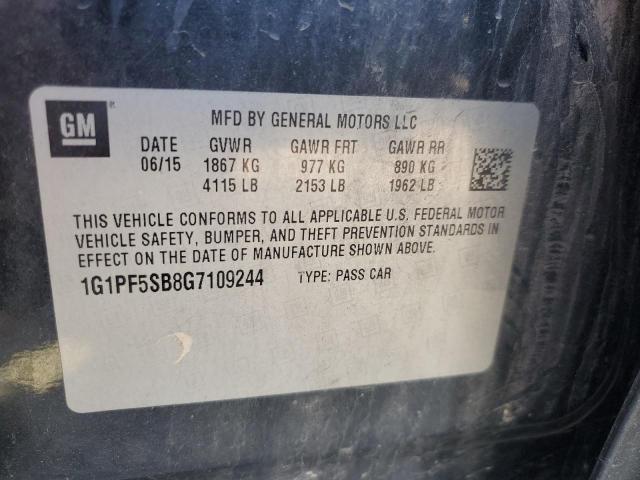 2016 CHEVROLET CRUZE LIMI - 1G1PF5SB8G7109244