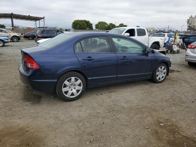 HONDA CIVIC LX 2006 blue  gas 1HGFA16576L135131 photo #4