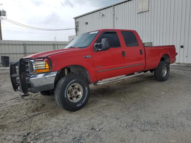 FORD F350 SRW S 2000 red  diesel 1FTSW31F2YED81361 photo #1