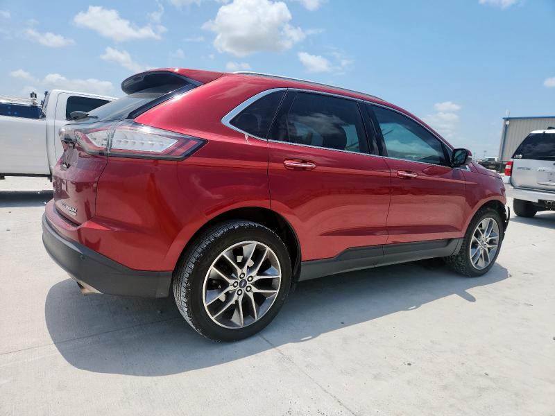 Vin: 2fmpk3k93gbb77880, lot: 61711025, ford edge titanium 20163